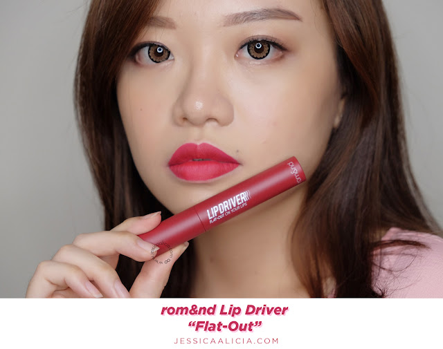 Review : ROMAND (rom&nd) Zerogram Matt Lipstick & Lip Driver by Jessica Alicia