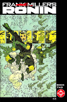 Ronin v1 #2 dc comic book cover art by Frank Miller