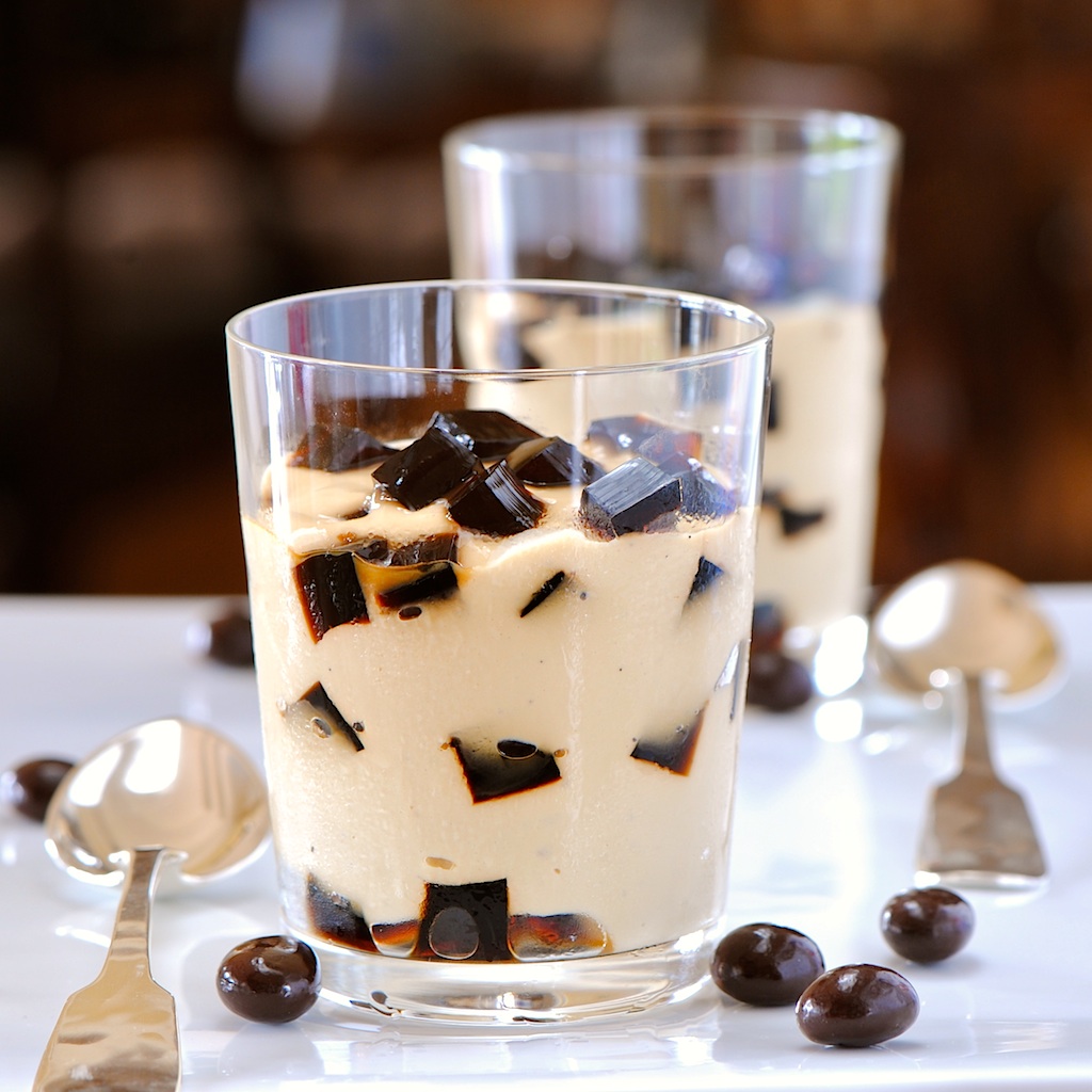 JULES FOOD...: Espresso Pudding Coffee Jelly Surprise