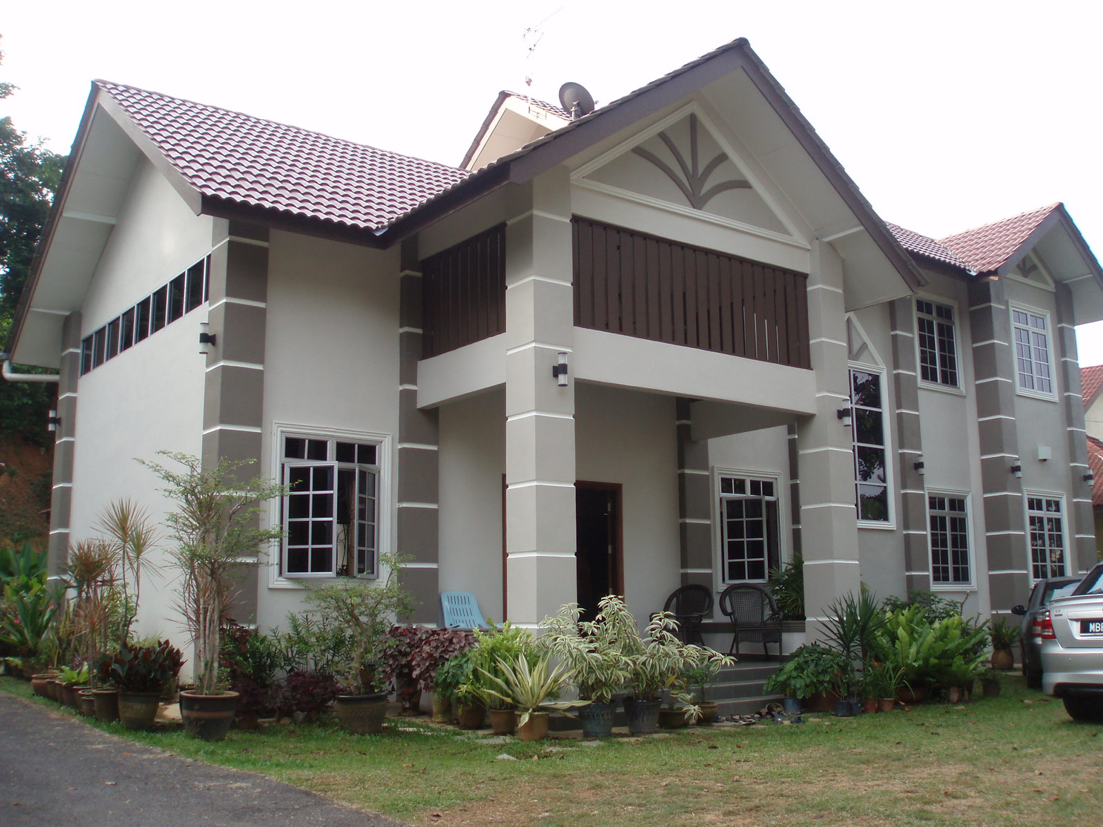 Contoh Rumah Banglo 2 Tingkat Moden  Wolilo