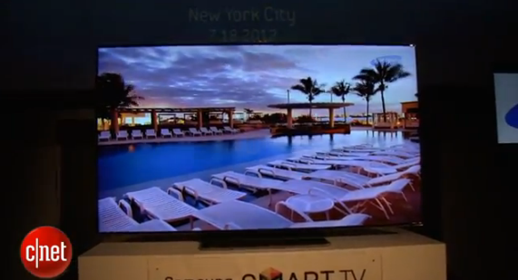 CNETTV: Samsung Bows Its Largest Best LED TV Yet