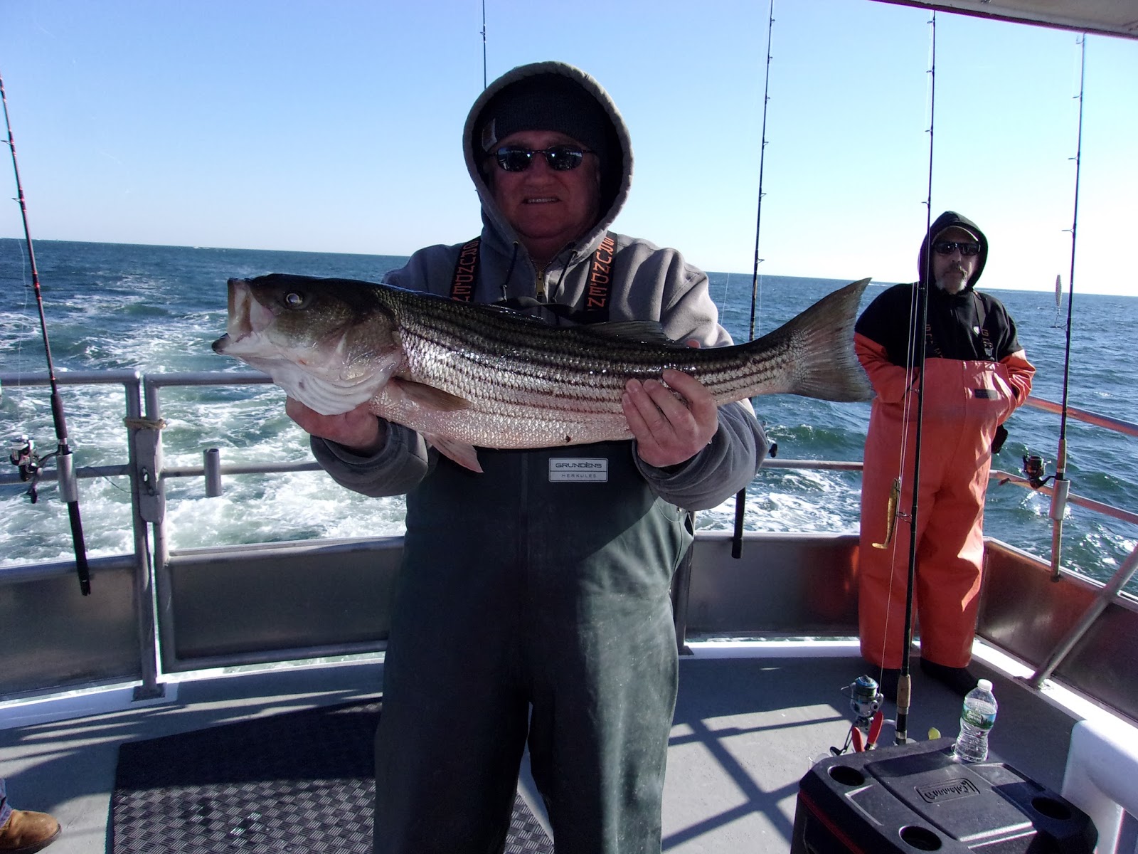 Jersey Shore Fishing Striper bite holds up to north