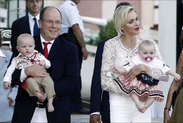 Princess Charlene and Prince Albert attend Traditional 'Pique Nique Monegasque'