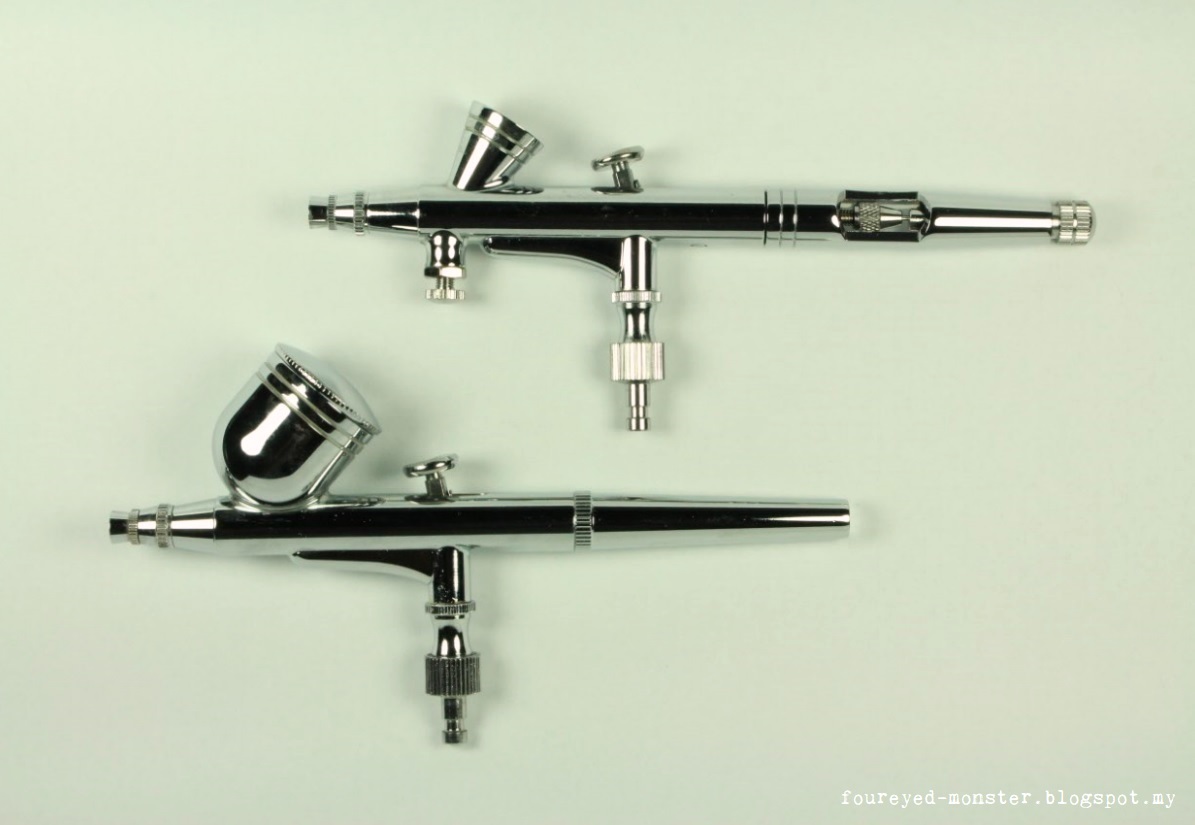 Art and Musings of a Miniature Hobbyist Airbrush Setup and First Use