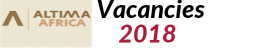 November 2018 Job vacancies at Altima Africa