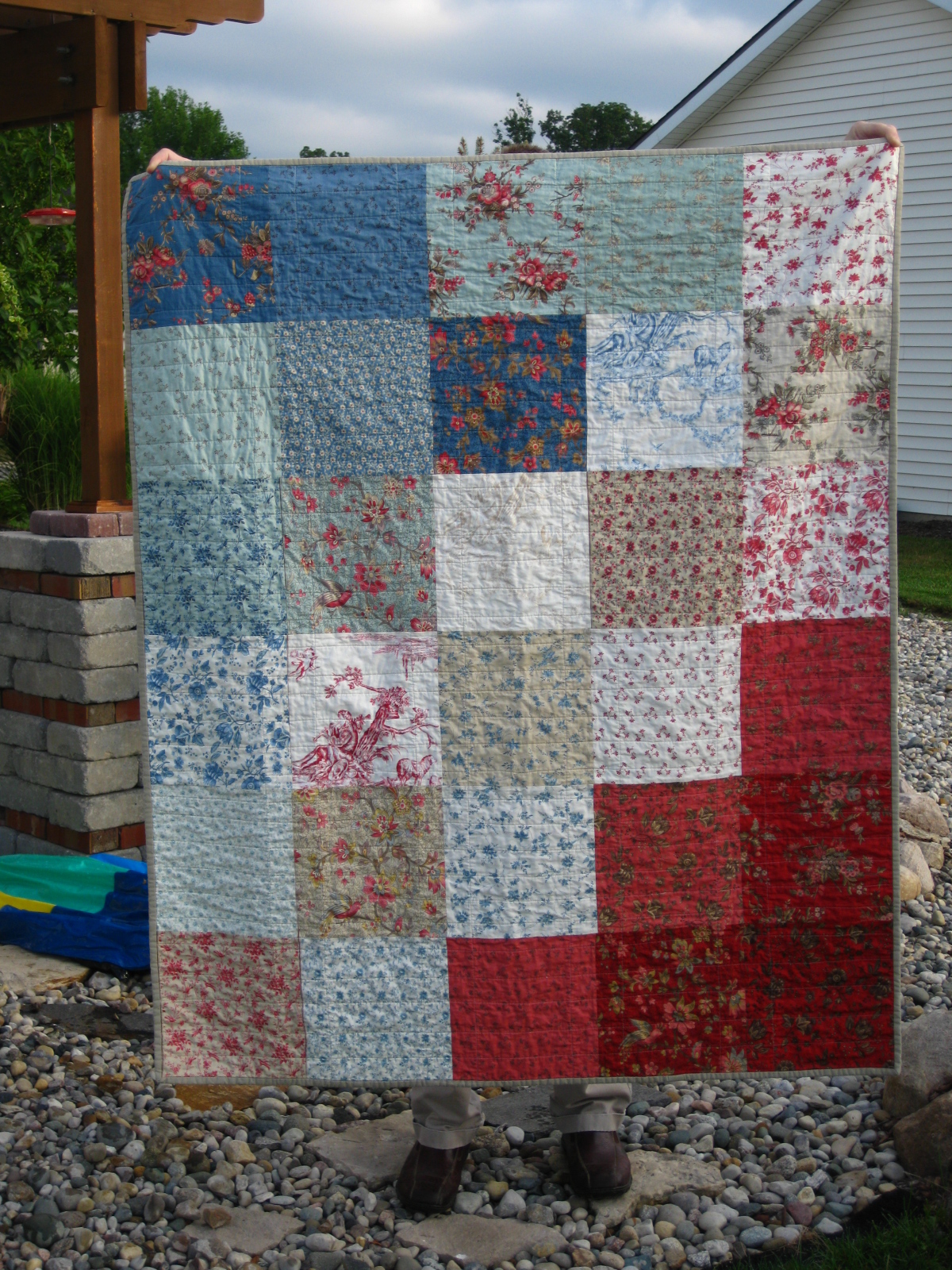 Cut.Sew.Iron.Repeat Recovery Quilt