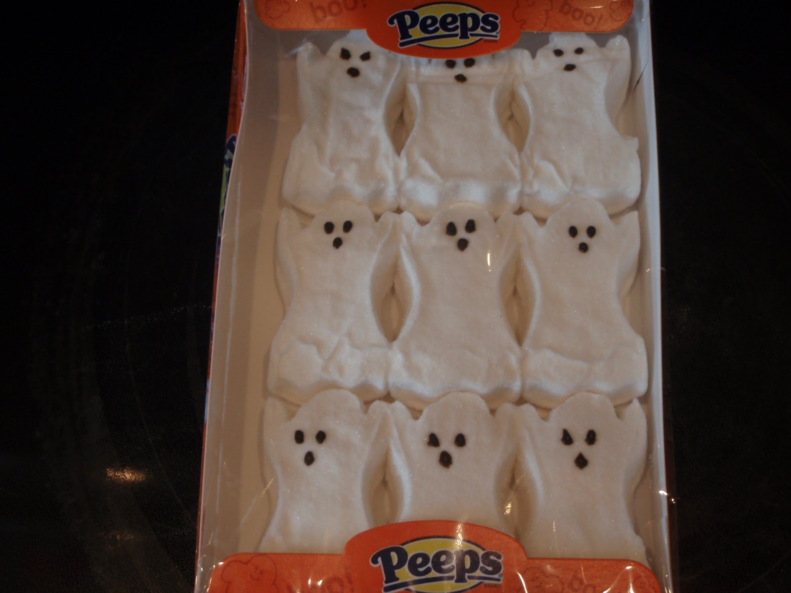 Fun Food Ideas Marshmallow PEEP Ghost