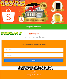 Demo 2 Script Phising Shopee Terbaru Demo 2 Script Phising Shopee Terbaru