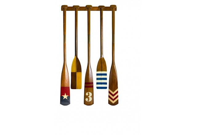  Wooden Oars For Decoration 