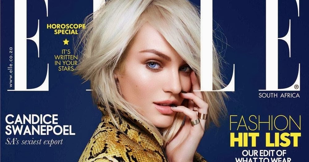 Smartologie: Candice Swanepoel for ELLE South Africa February 2014 - Cover