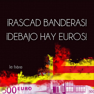 "Nacionalismo", "Diada", "banderas", "euros", "España", "Cataluña"