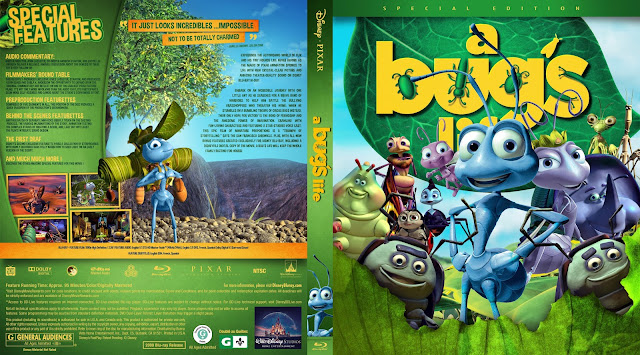 A Bug's Life Bluray Cover Cover Addict Free DVD