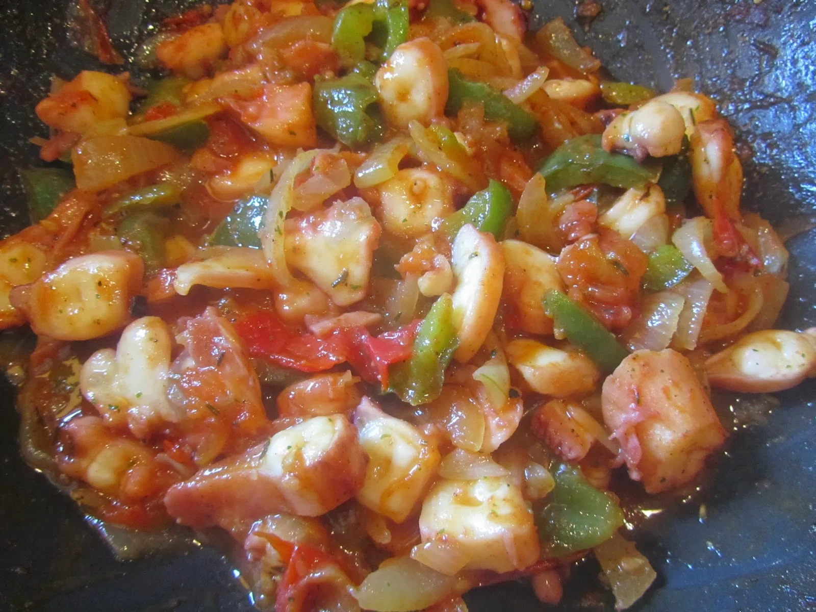 TENTACULES DE POULPE A LA PORTUGAISE | la-cuisine-de-david