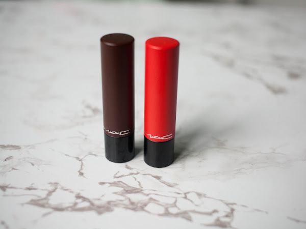 Beauty: MAC Liptensity Double Fudge and Habanero review