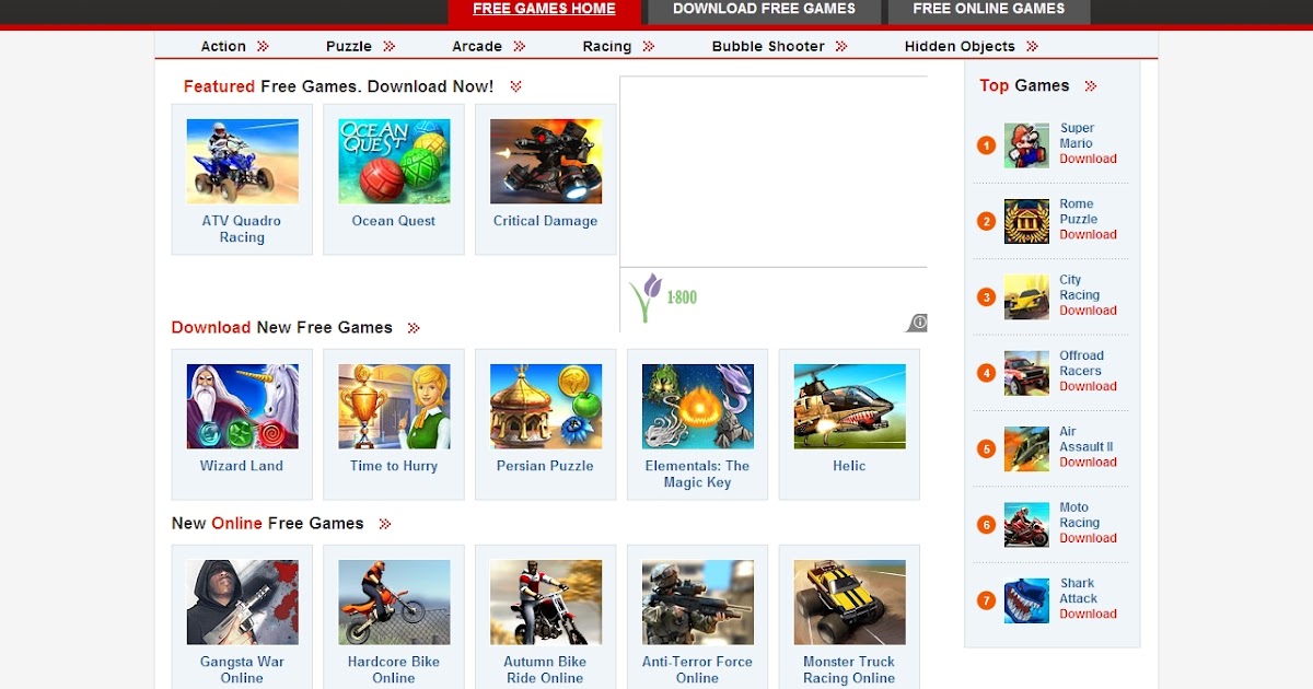 Gametop sito dove scaricare giochi gratis per pc