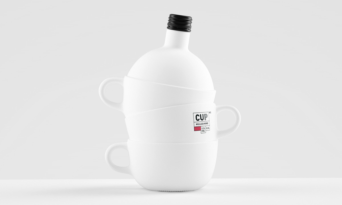 Cup Bottle For Mulled Wine (Concept) on Packaging of the World