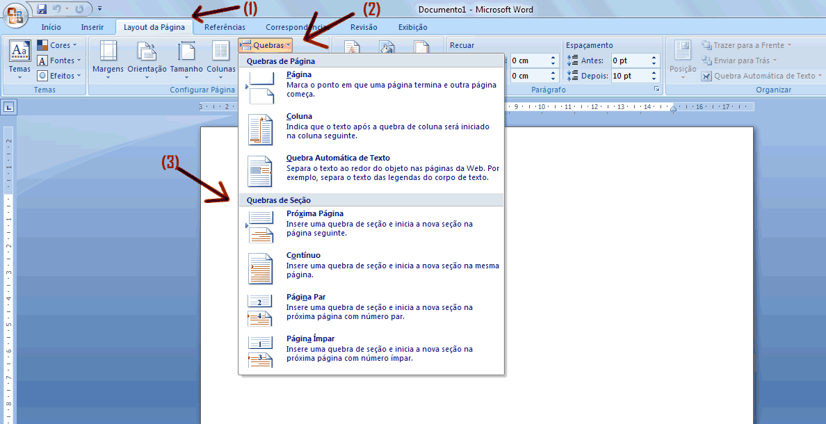 Quebra De Seção No Word _ Como remover quebras de página no Word ️ – PEMPAW