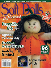 Serena Apple Head Witch Doll Pattern in