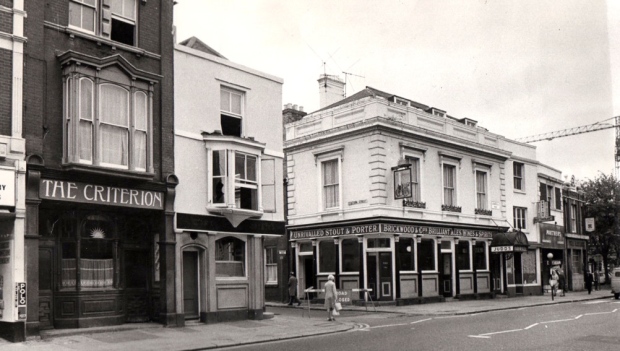 Station end of Commercial Road