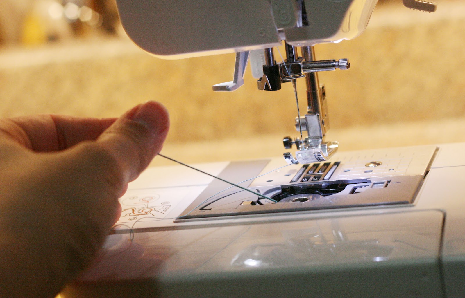 Sparklinbecks Shirring with a Brother Sewing Machine