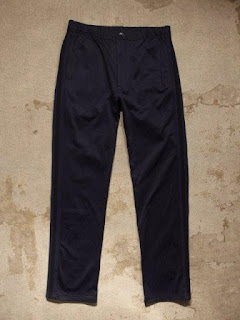 Engineered Garments "Track Pant in Navy Nyco Jersey"