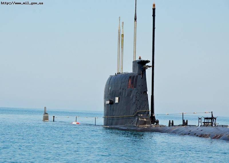 підводний човен Військово-Морських Сил ЗС України U01 Запоріжжя проекту 641