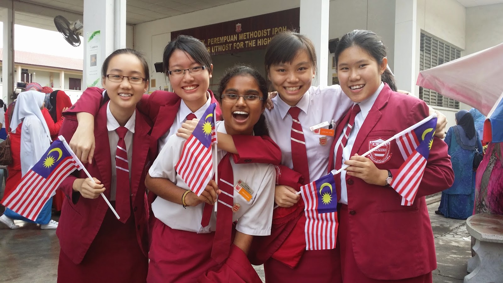 Smk Perempuan Methodist Ipoh : Sekolah ini dibangunkan pada tahun 1960