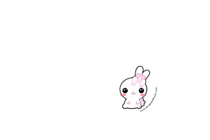 Cartoon Kawaii Cute Bunny Wallpaper