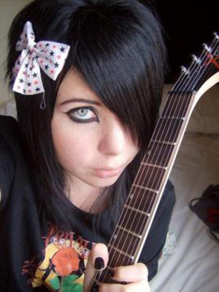 winter fashion emo hairstyles