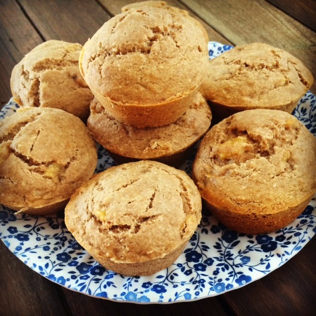 SOULFUL HEALTHY LIVING: GLUTEN FREE &amp; LACTOSE FREE BANANA MUFFINS