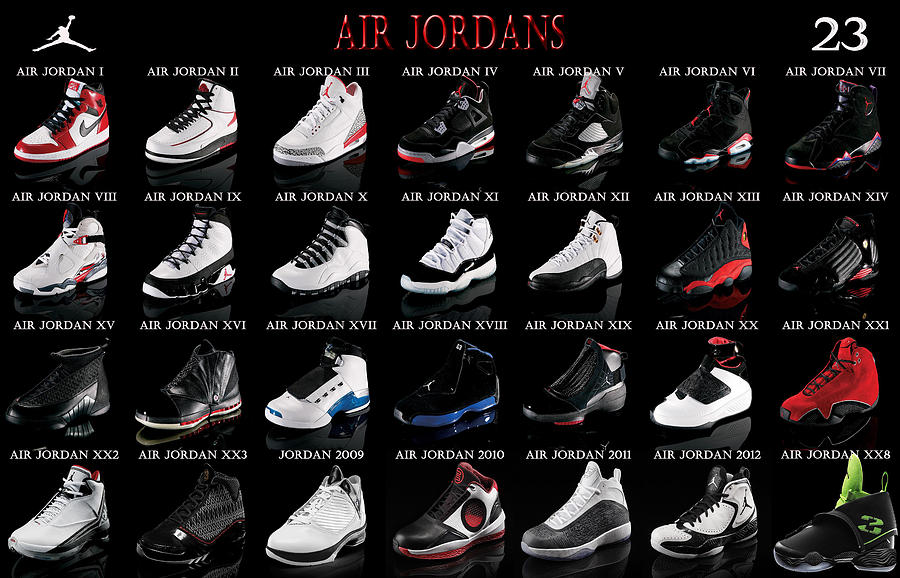 every pair of jordans ever made