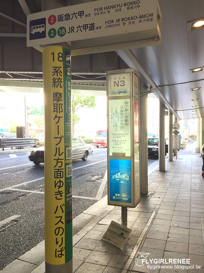 18山陰山陽神戶女子一人旅 1 2 來去蒐集日本三大夜景之一 神戶摩耶山交通教學與夜景分享