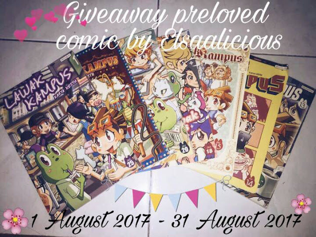 Giveaway Preloved Comic By Elsaalicious