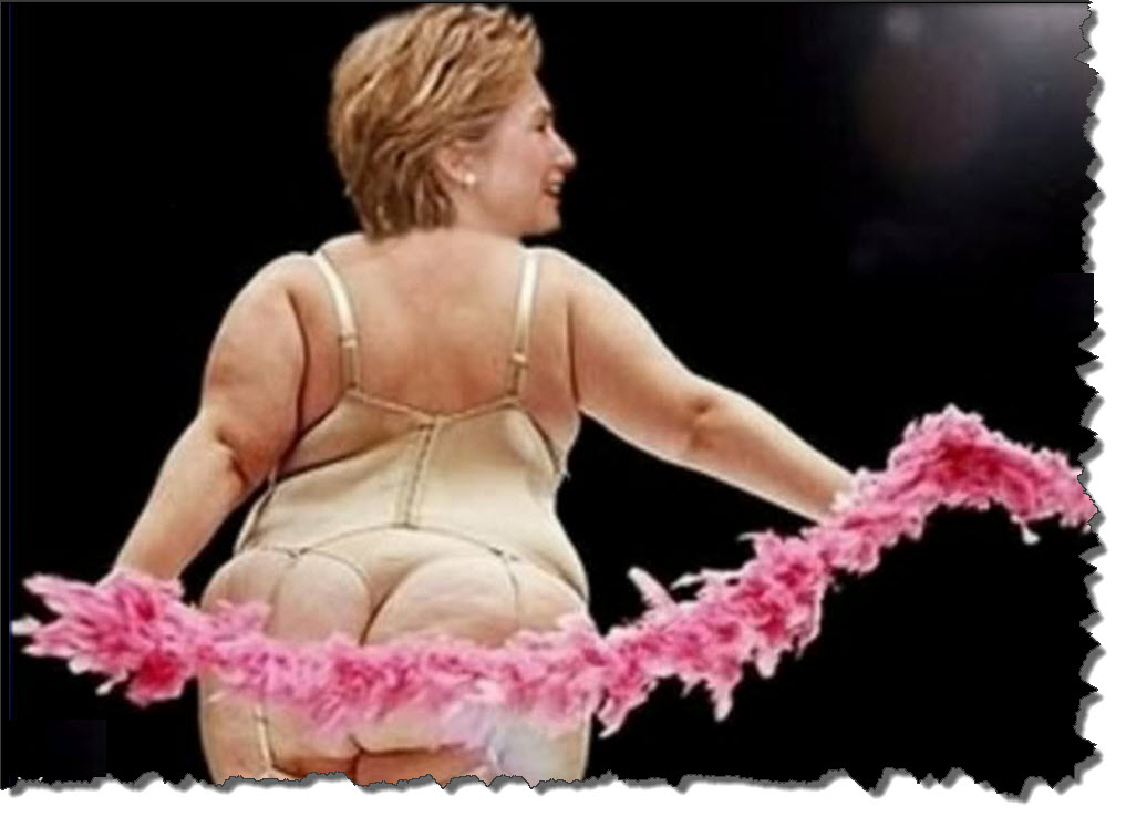 Hillary Clinton Fat Ass 104