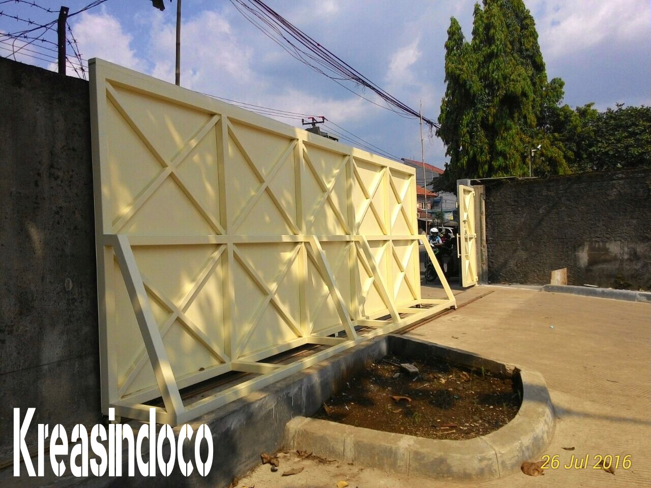 Gambar Pintu Gerbang Pabrik Pagar Rumah