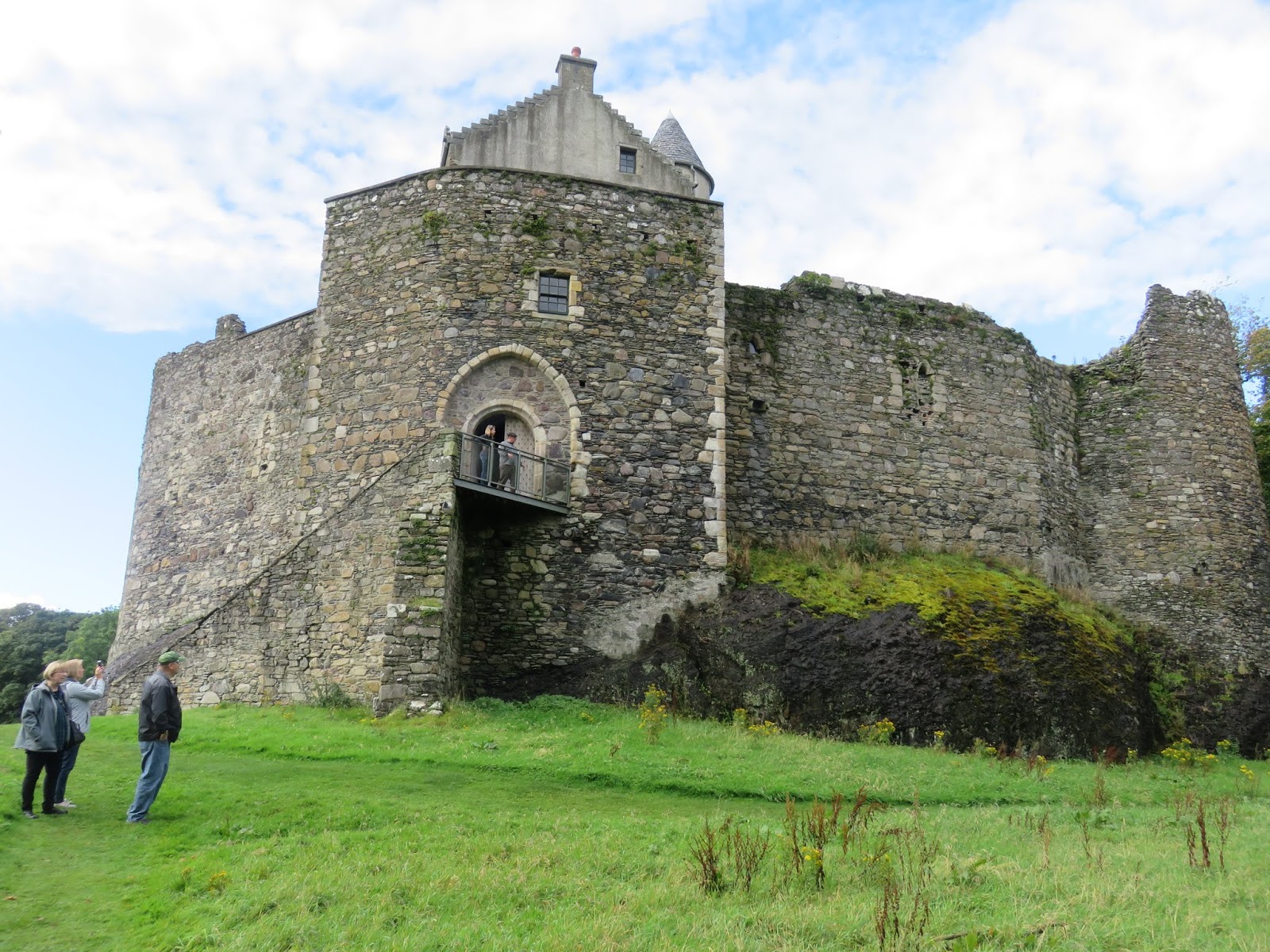Big Daddy Dave Dunstaffnage Castle Oban, Scotland