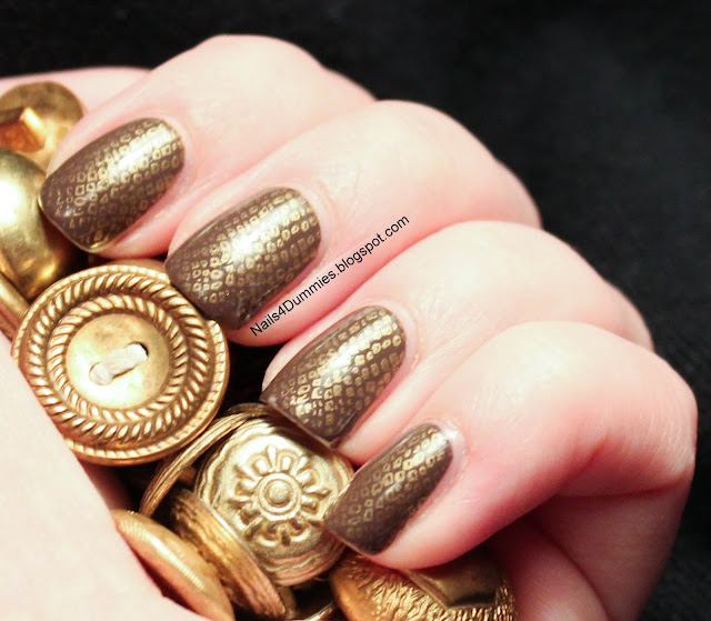 Snakeskin Stamp Nails