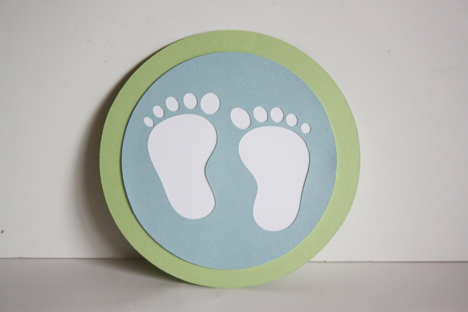 5m Creations Footprint Baby Shower