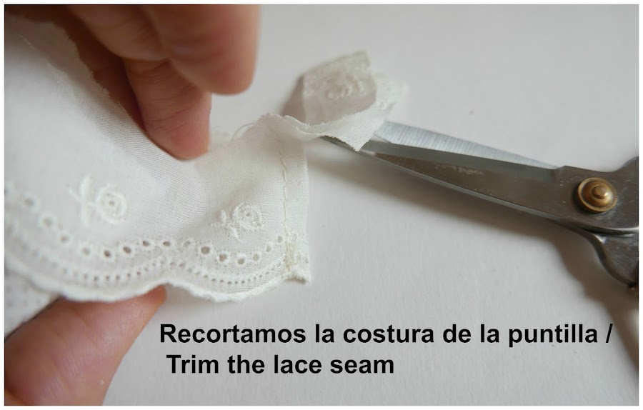 Recorte de la puntilla