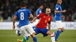 España  vs Italia en Eliminatorias UEFA