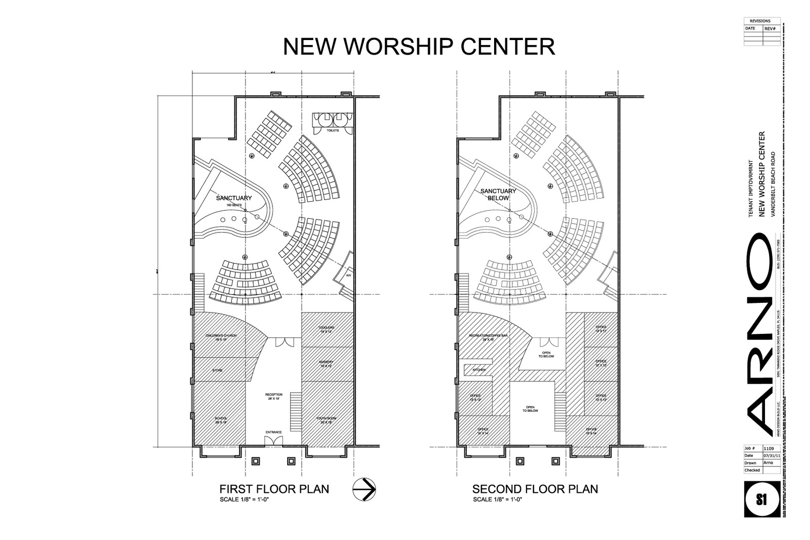 Arno Design A Contemporary Worship Center for Restoration Church
