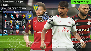 [200MB] Download Game PES 2019 PPSSPP Ukuran Kecil Mod Camera PS4 Best Graphics New Transfers Update