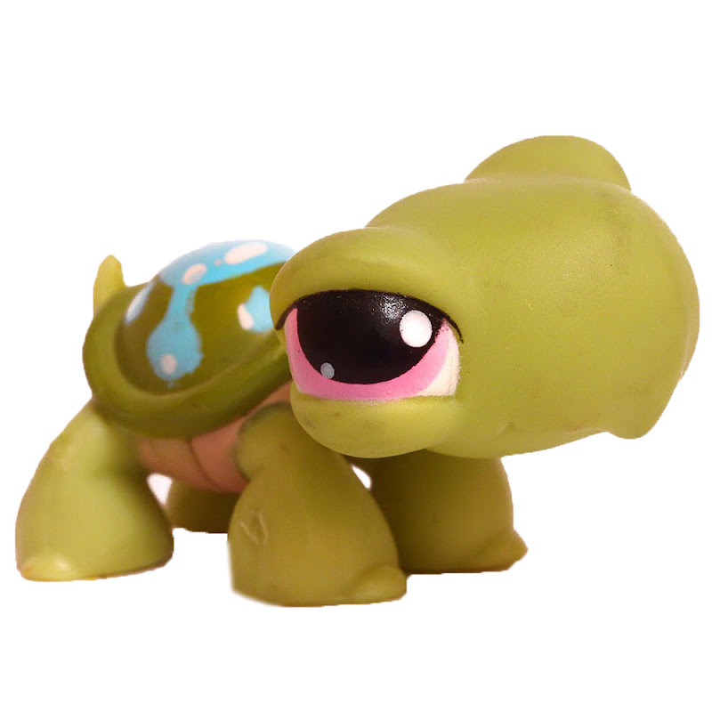 Littlest Pet Shop 3pack Scenery Turtle (149) Pet LPS Merch