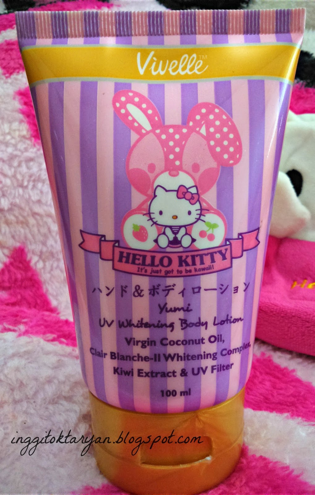 Review Vivelle Hello Kitty Yumi Uv Whitening Body Lotion Hello