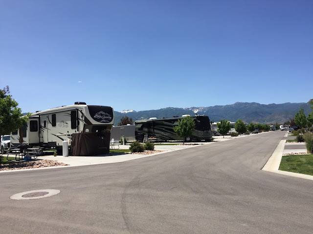 BLUE SKY AHEAD: Mountain Valley RV Resort, Heber City, Utah