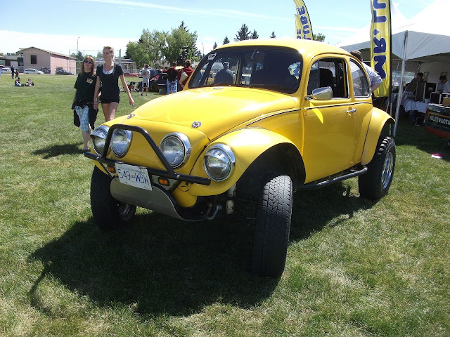 1960s Baja Bug front 3/4 view Front 3/4 view of 1960s Baja Bug
