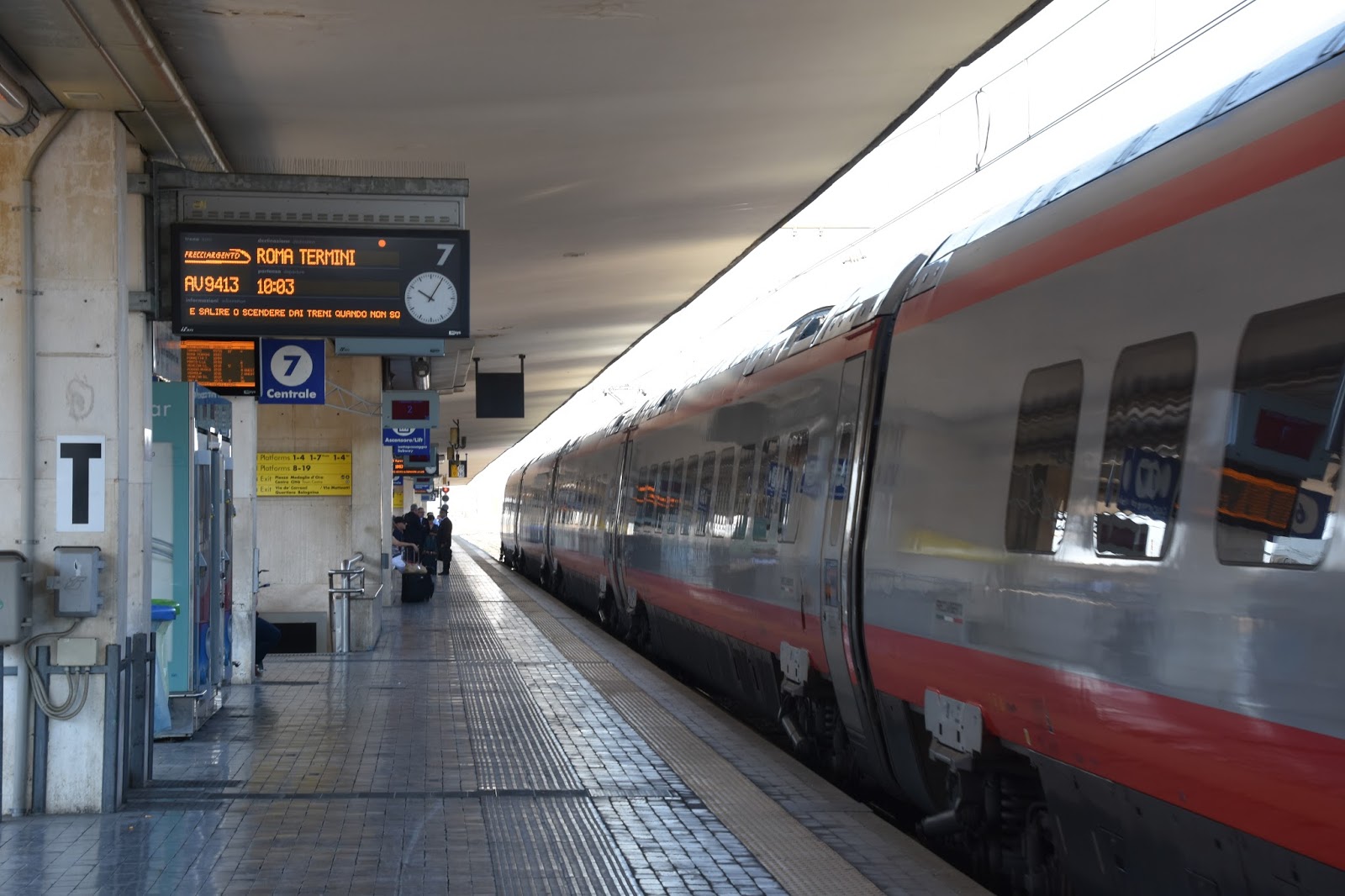 Trains and other things Bologna to Venice to Vienna