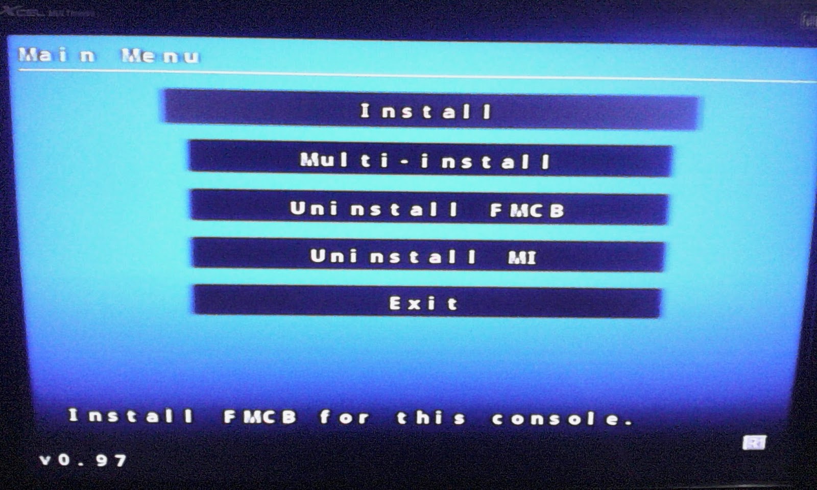 Download Free MCBoot (FMCB) v1.95 + Installer 0.97 INSIDE GAME