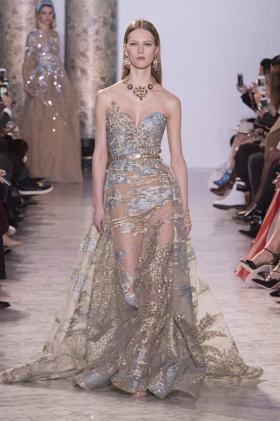 Simply Stunning: Elie Saab Haute Couture February 7, 2017 | ZsaZsa ...