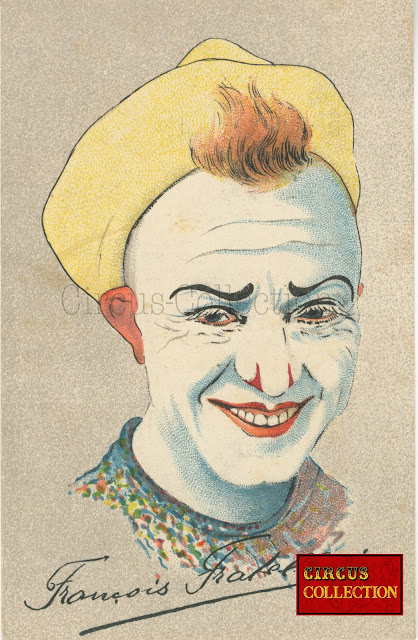  Avec et sans maquillage, François Fratellini circa 1930 Collection Philippe Ros